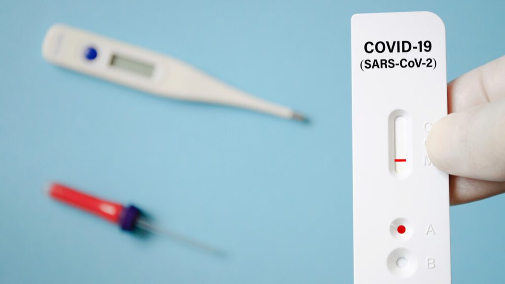COVID-19 Antigen test – as fast as a pregnancy test.