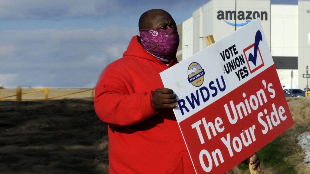 Black Lives Matter backs Amazon union push in Alabama