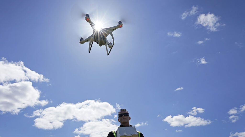 Drone operators challenge surveyors