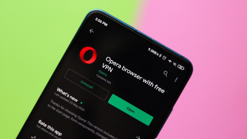 Opera’s VPN service suspended in Russia