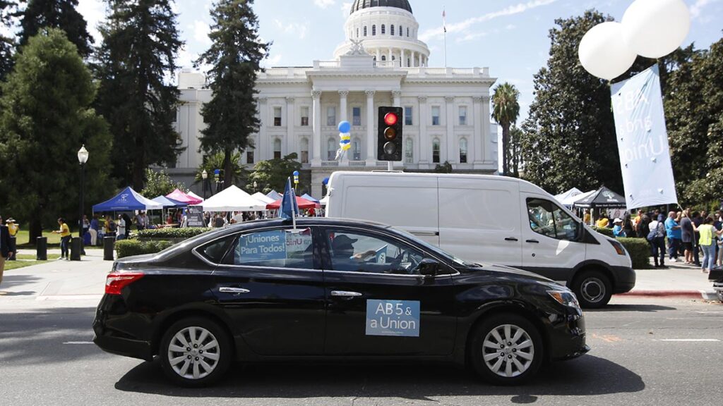 Judge California ride-hailing law is unconstitutional