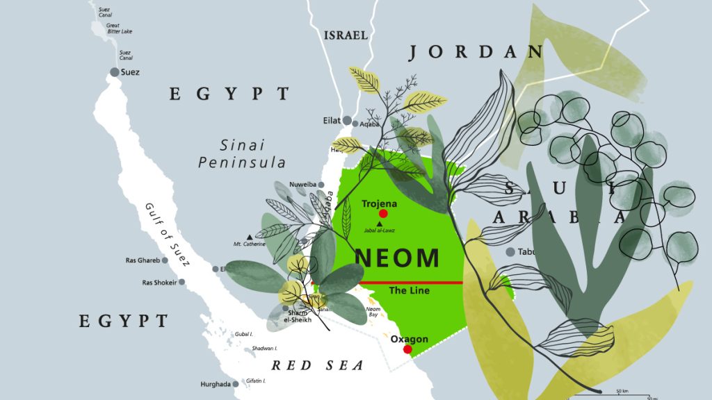 NEOM project in KSA