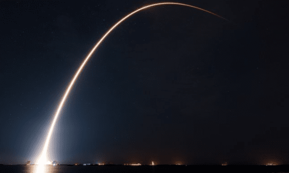 SpaceX Falcon 9 Rocket Launch, Elon Musk, V2 Mini,
