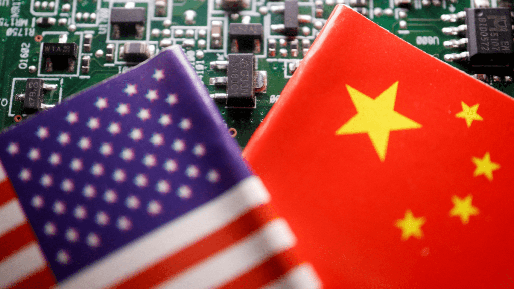 U.S.-China tech relations, Biden executive order, Technology investments, China retaliation, National security concerns, U.S. investors, Chinese technology companies, Trade tensions, Technology war, Market impact