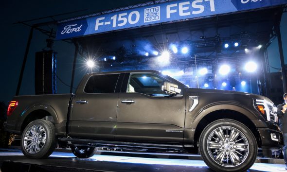 Ford Motor has halted shipments of all 2024 model year F-150 Lightning EVs to perform quality checks for an issue it did not specify.
