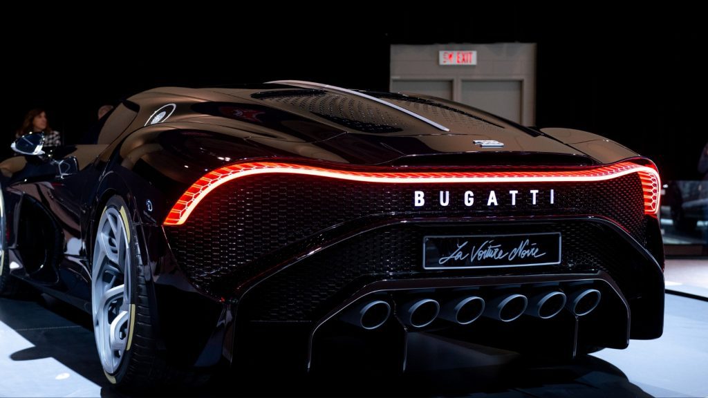Bugatti introduced its new Bugatti car, the Bugatti Tourbillon, a powerful hybrid vehicle with an impressive price tag of $4 million.
