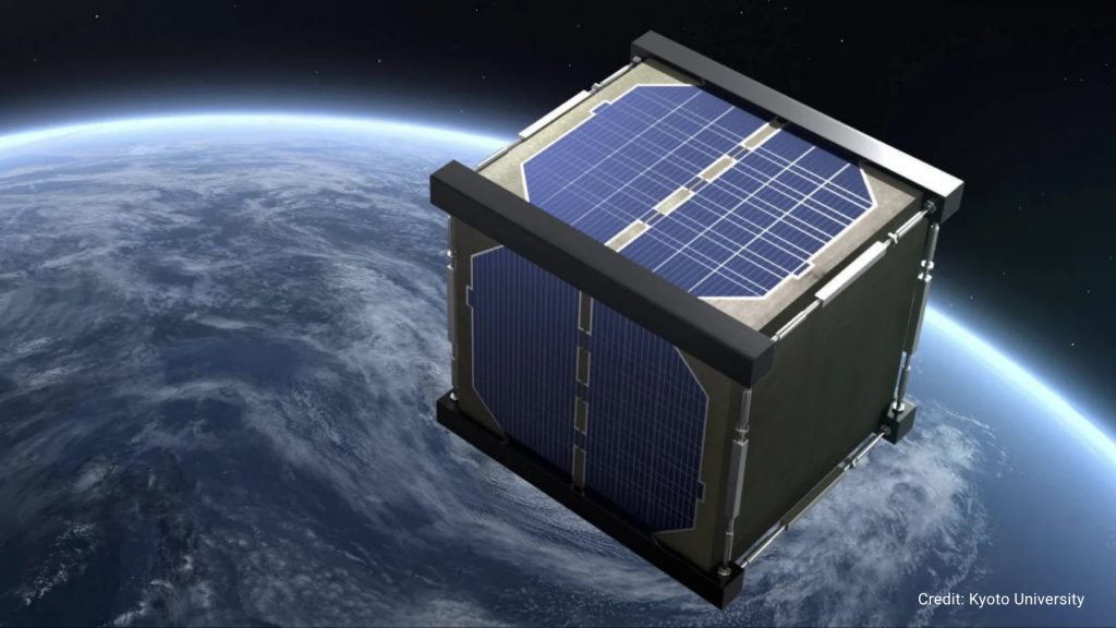 Japan launched LingoSat, the world’s first wooden satellite, aboard a SpaceX mission to the international Space Station