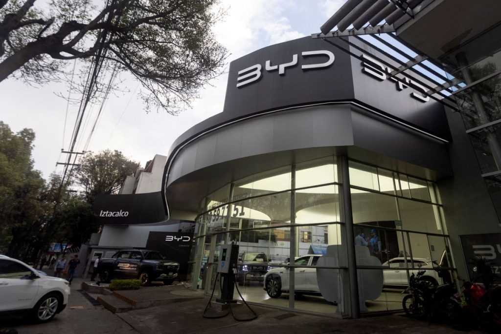 China is delaying the approval for BYD to build a plant in Mexico over concerns that the technology developed by the electric vehicle maker.