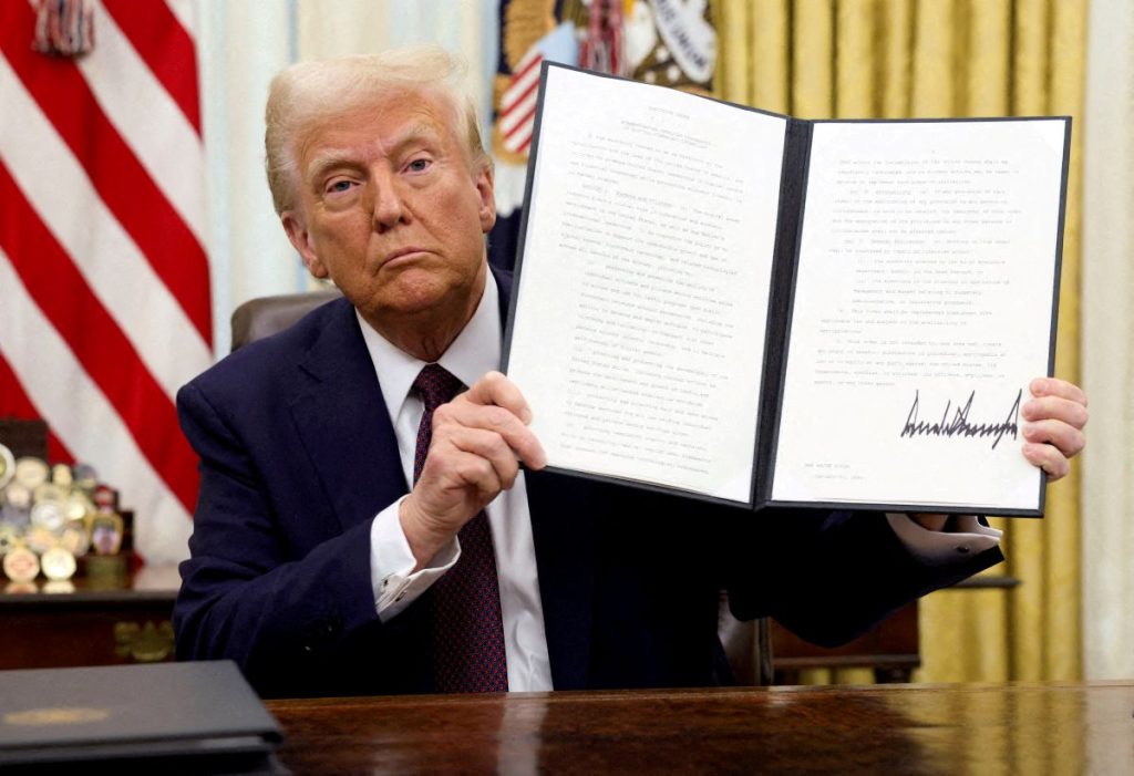 -U.S. President Donald Trump signed an executive order on Thursday to establish a strategic bitcoin reserve.