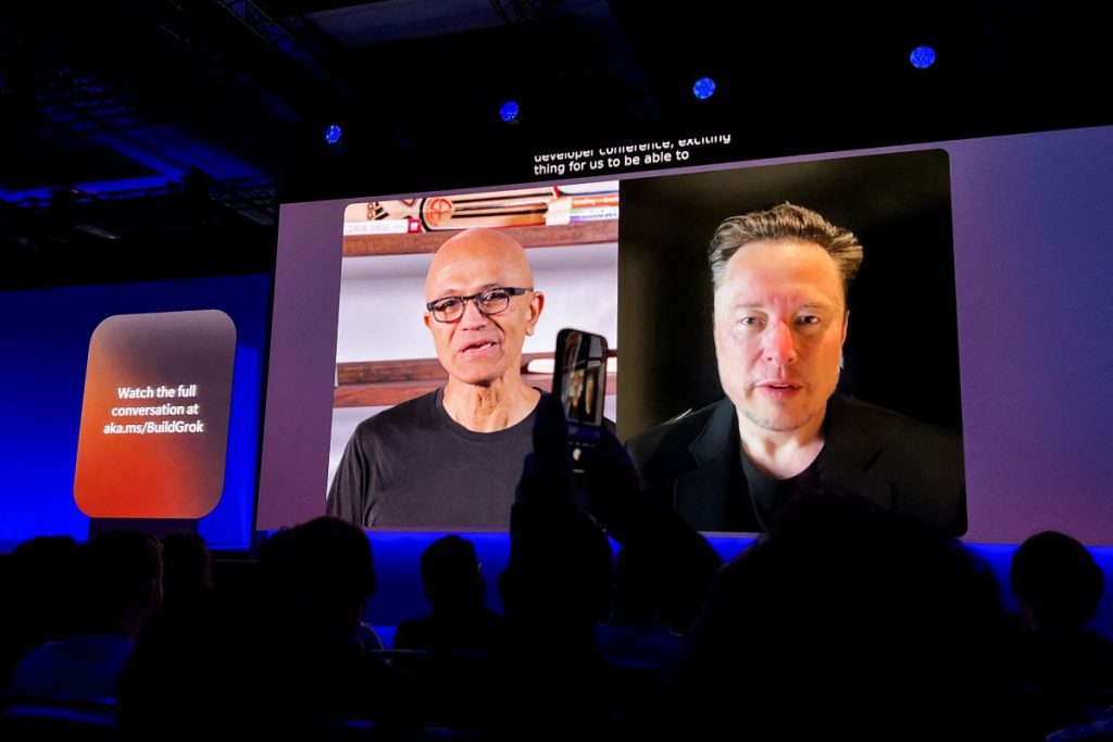 Microsoft said on Monday it would offer new AI models made by Elon Musk's xAI, Meta Platforms and European startups.