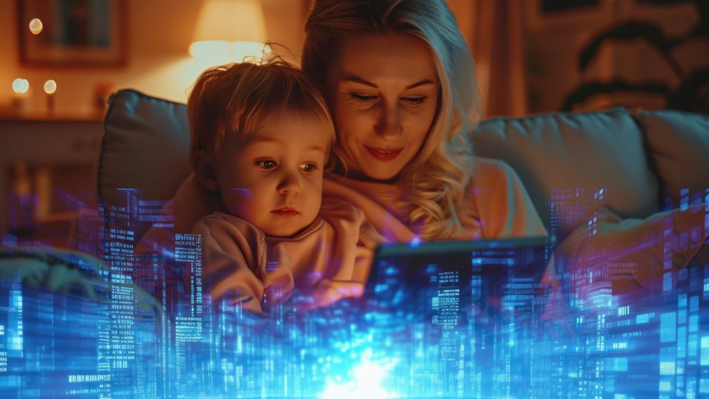 Parenting in the digital world reflects a long history of maternal innovation, where tools once eased survival.