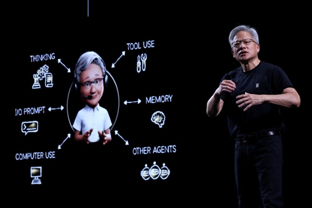 Nvidia will build its first artificial intelligence cloud platform for industrial applications in Germany, CEO Jensen Huang said.