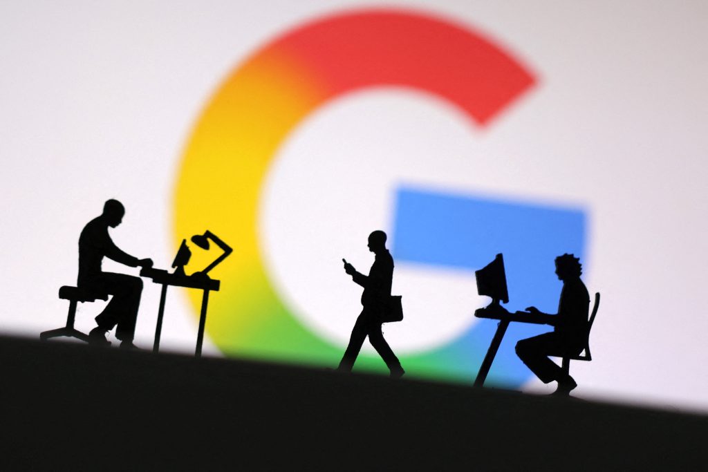 Britain's competition regulator said it may force Google to rank businesses more fairly in search results.