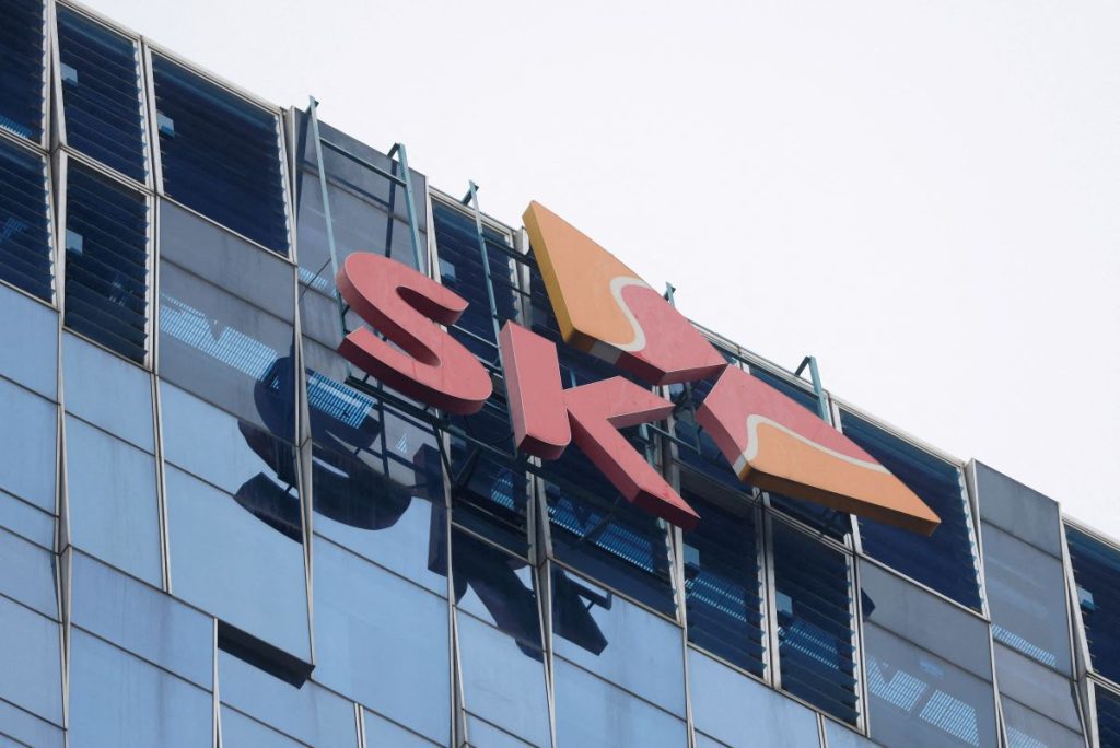 South Korea's SK Telecom was fined on Thursday about $96.53 million after the country's largest mobile carrier suffered a cyberattack.