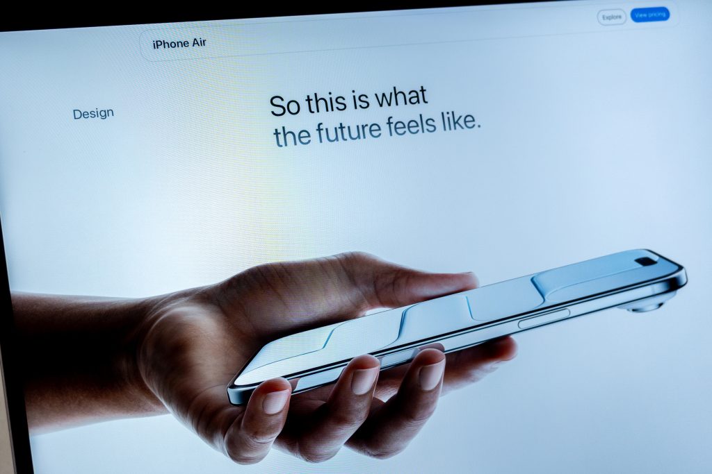 Apple launched the lightest smartphone in the world, iPhone Air marks a bold step forward in phone design.