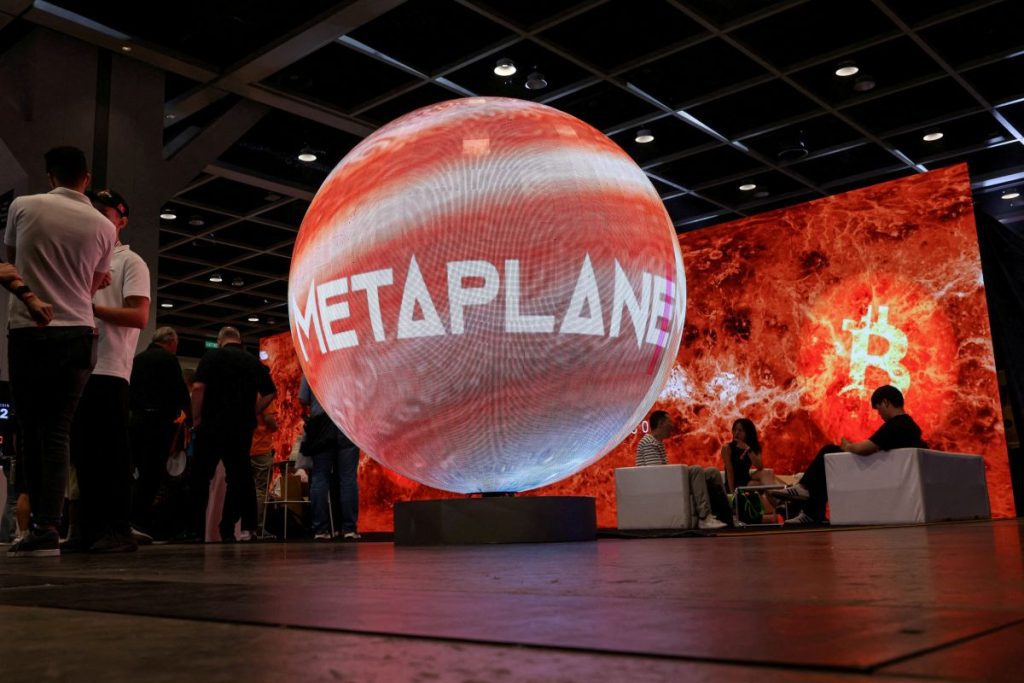 Eric Trump took the stage in Tokyo on Monday to throw his support behind Japanese bitcoin treasury company Metaplanet.