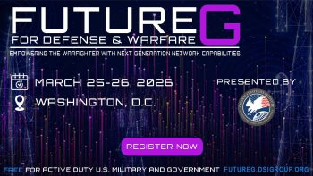 The FutureG community is set to convene March 25-26, 2026, in Washington D.C. - As next-generation wireless technologies rapidly reshape modern warfare.