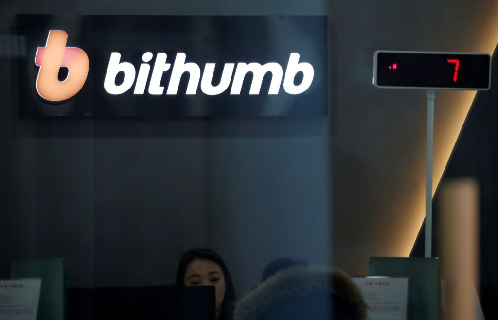 SEOUL, Feb 11 (Reuters) - South Korea's Bithumb said on Wednesday that serious flaws had left the crypto exchange's internal system.