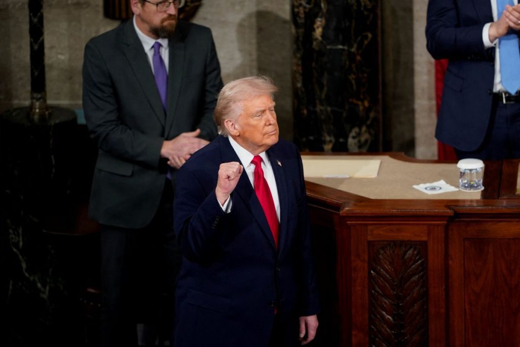 Feb 24 (Reuters) - President Donald Trump said on Tuesday during his State of the Union address that his administration has told major technology companies they must build their own power plants.