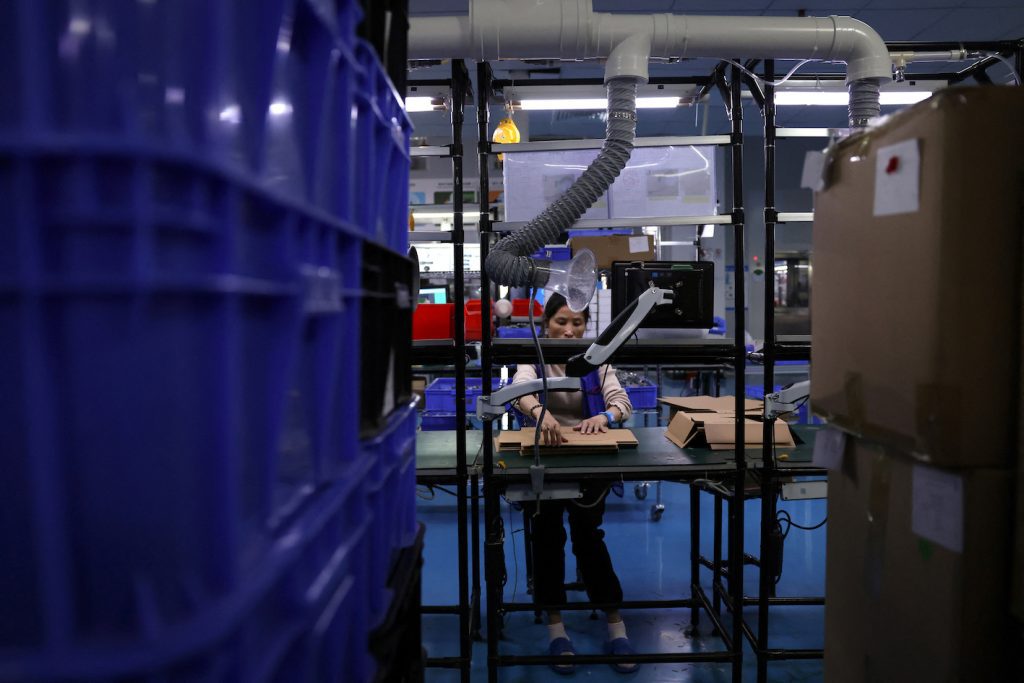 DONGGUAN, China, April 6 (Reuters) - U.S. President Donald Trump's tariffs and turmoil sought to hurt Chinese manufacturing.