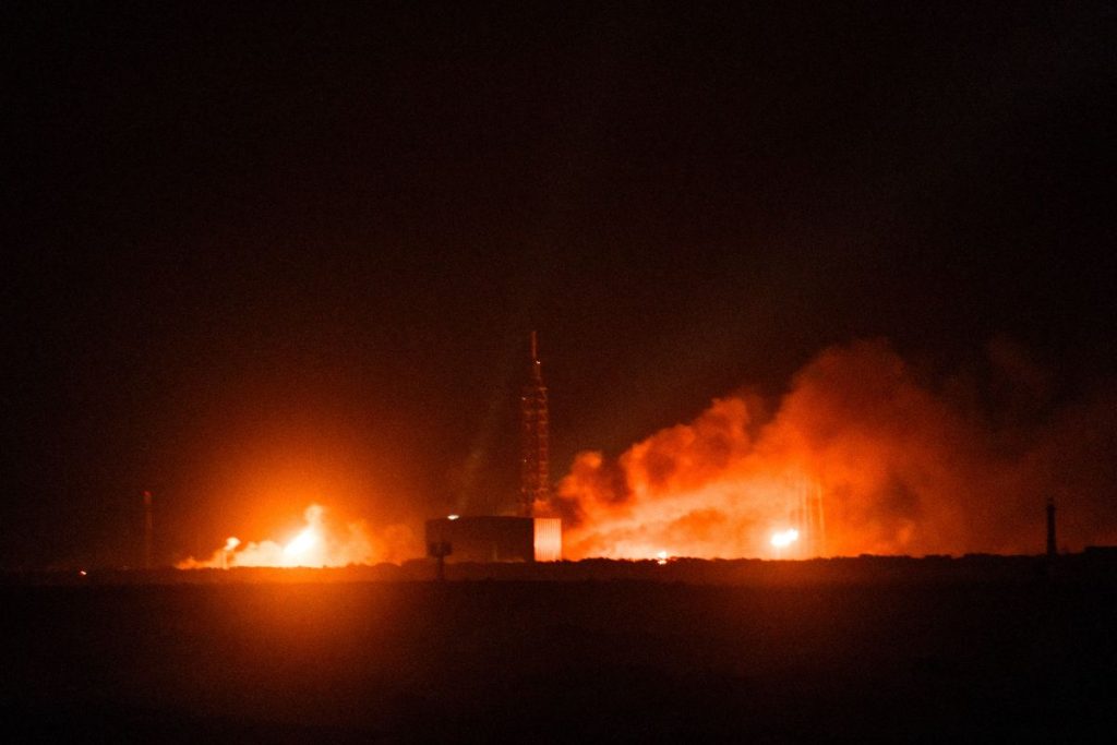 Blue Origin New Glenn rocket exploded on a Florida launchpad during a test on Thursday, in a major setback for Jeff Bezos’ space venture.