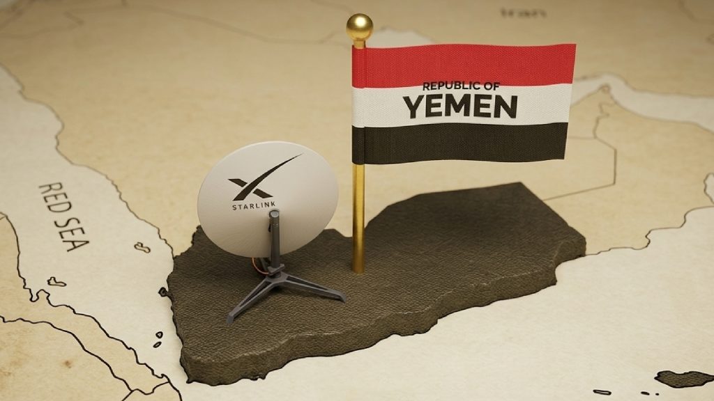 Starlink Yemen, a shift that replaced state-controlled digital censorship with decentralized satellite links to secure the country’s data sovereignty.