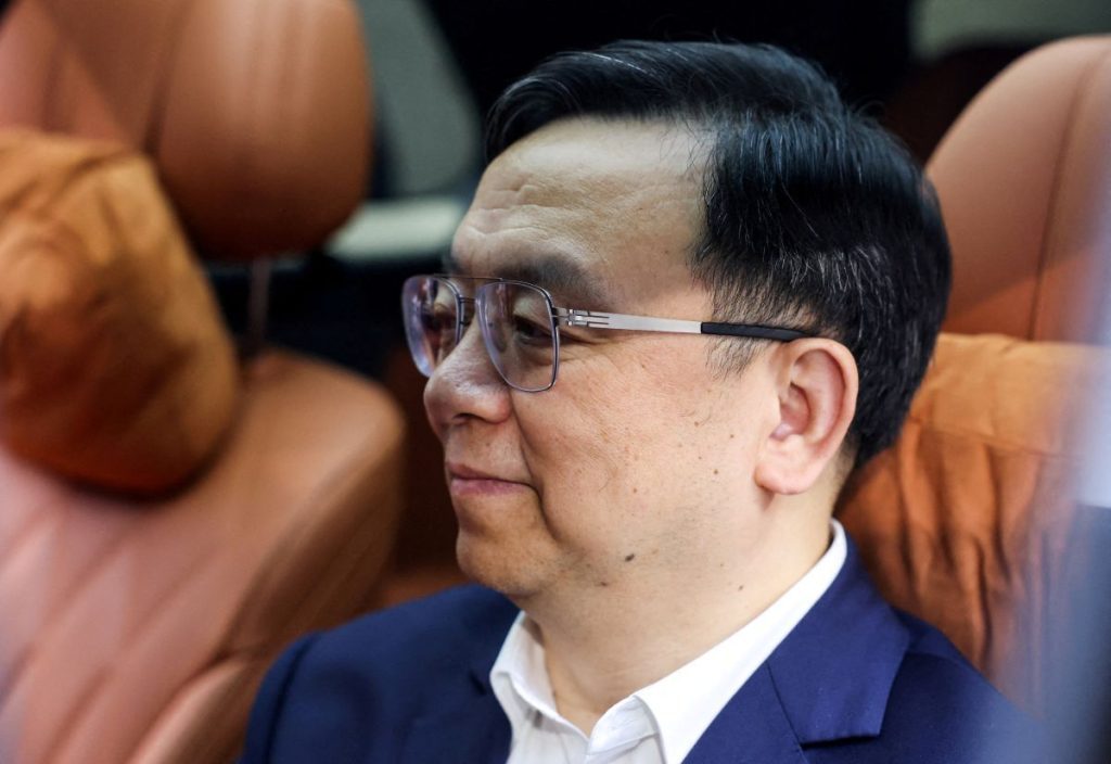 SHANGHAI, June 10 (Reuters) - Wang Chuanfu, chairman of BYD, on Tuesday said he expected the Chinese firm to become the world's largest automaker within five years.
