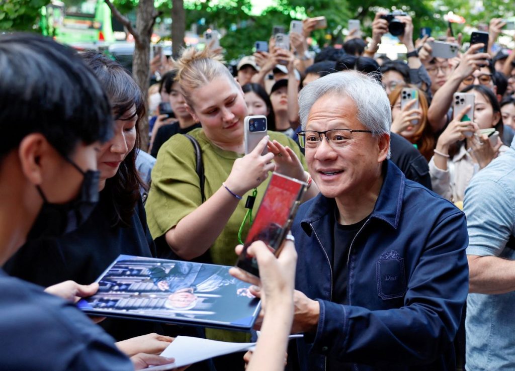 SEOUL, June 5 (Reuters) - Nvidia CEO Jensen Huang on Friday said robotics will be South Korea's next major sector.