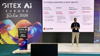 Chief Operations Officer at Sigma Software Group during GITEX Europe Highlights Sovereignty Isn't something to think about.