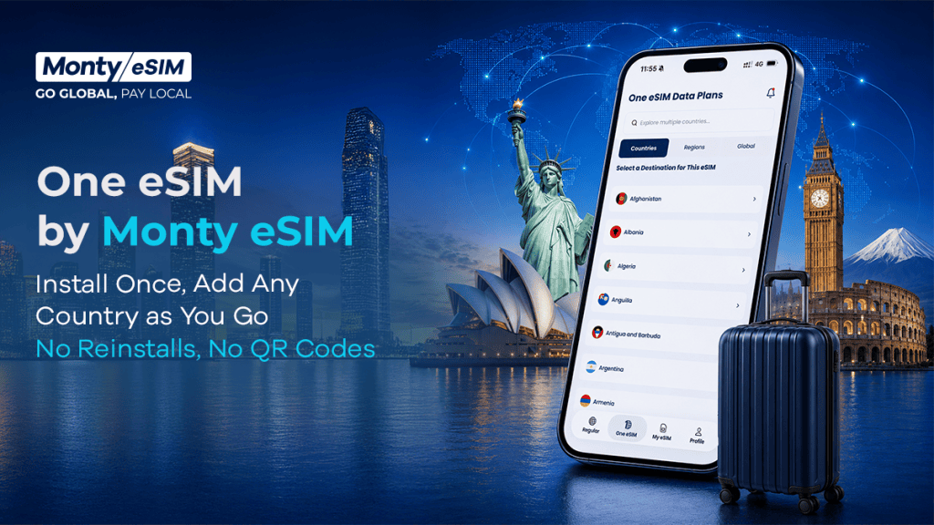 Monty eSIM, the global travel connectivity brand of Monty Mobile, is spotlighting the growing adoption of One eSIM.