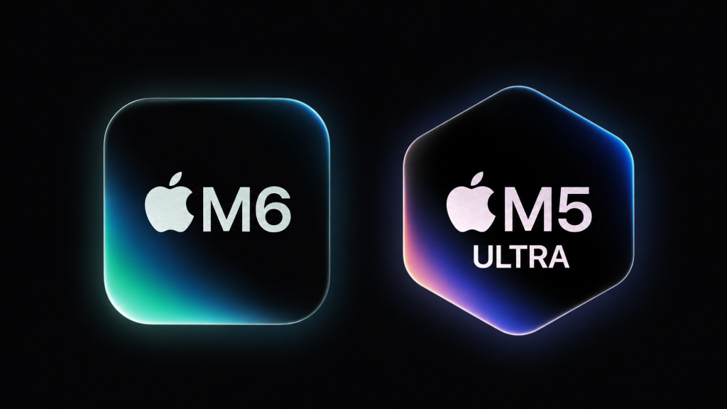 Apple unveiled the M6 chip and M5 Ultra for its new Mac mini and Mac Studio, introducing 2 nanometer manufacturing.