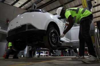 LAGOS, Aug 12 (Reuters) - Nigeria approved tax waivers for nearly 4,000 electric vehicles in the first half of this year.
