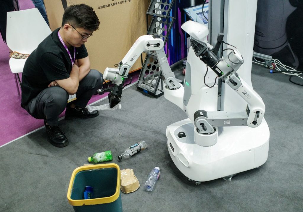 BEIJING, Sept 3 (Reuters) - Humanoid robots working on factory floors, AI models challenging global rivals and electric-vehicle plants churning out cars at breathtaking scale are drawing a new wave of foreign visitors to China.